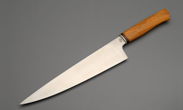 10" High Carbon Steel Chef Knife With Tasmanian Huon Pine