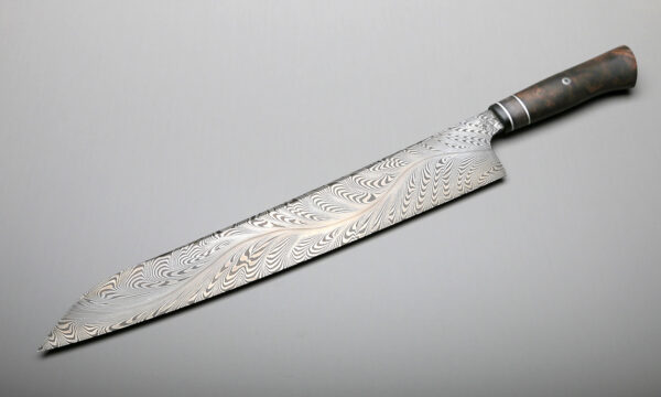 Gyuto River Of Fire Design 300mm Chef Knife
